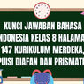 Kunci Jawaban Bahasa Indonesia Kelas 8 Halaman 147 Kurikulum Merdeka, Puisi Diafan dan Prismatis