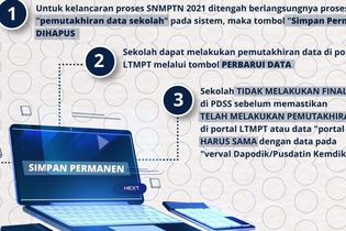 LTMPT Umumkan Tombol Simpan Permanen Dihapus, Ini Alasannya