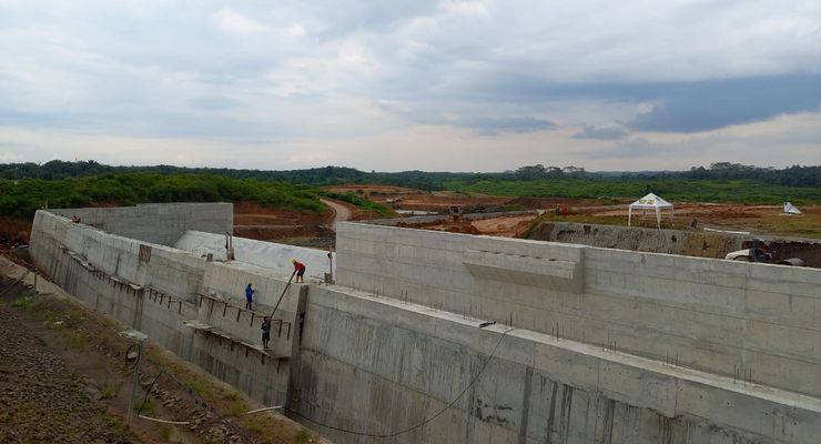 Progres Bendungan Sepaku Semoi Pemasok Air ke IKN Sudah 85 Persen, Target Juni 2023 Mulai Operasi
