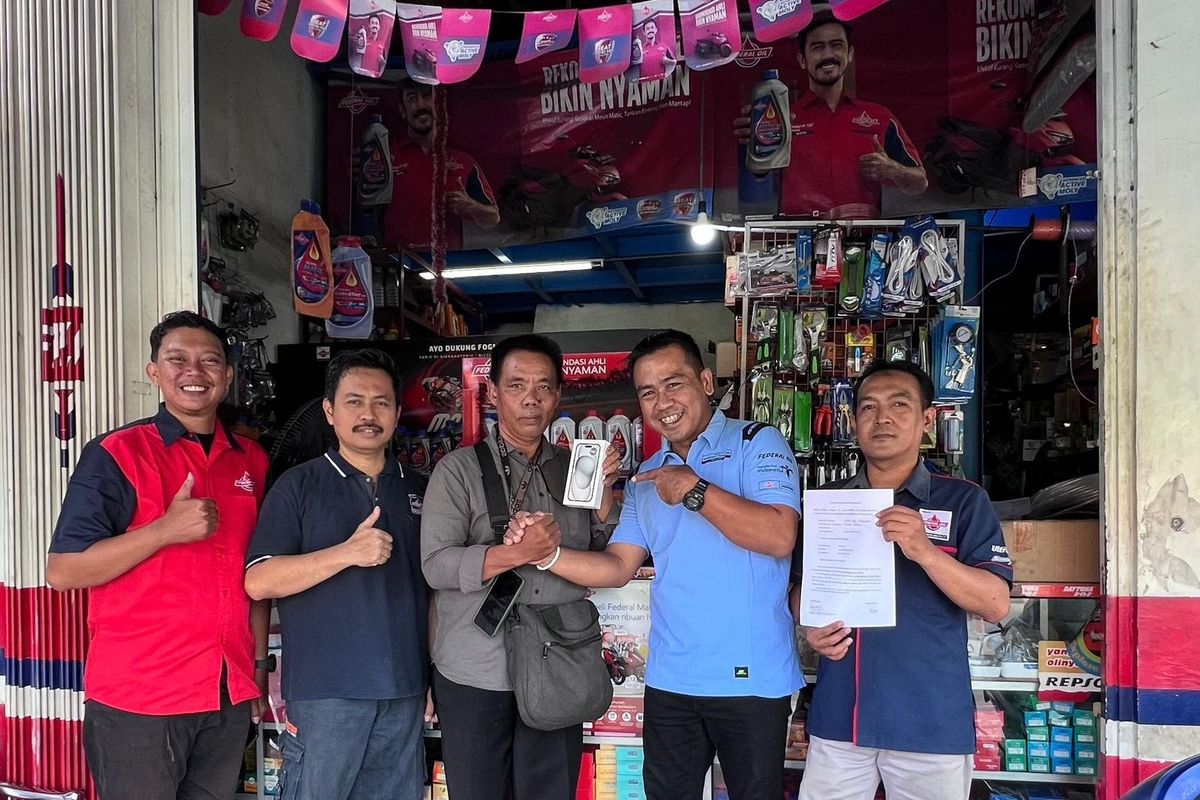 Konsumen yang beruntung program Nyaman Berhadiah 2024 periode September.