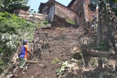 Hujan Deras, Plengsengan di Kota Malang Longsor