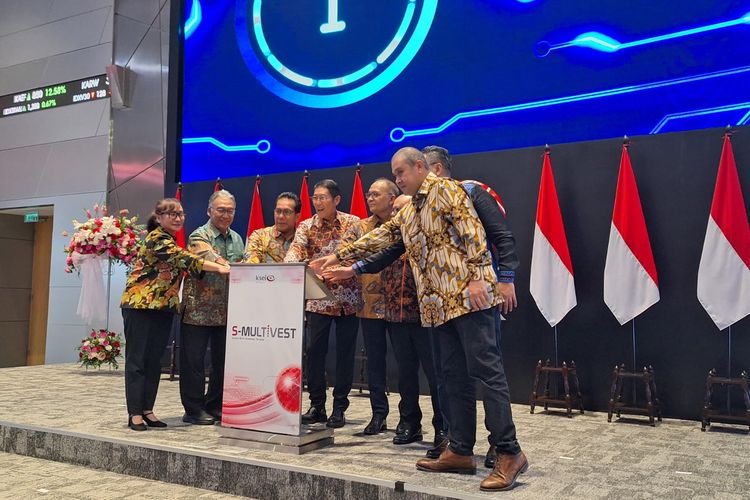 PT Kustodian Sentra Efek Indonesia (KSEI) meluncurkan penggunaan perdana layanan Sistem Multi Investasi Terpadu (S-MULTIVEST) dengan PT Asuransi Jiwa IFG (IFG Life), Selasa (21/5/2024)