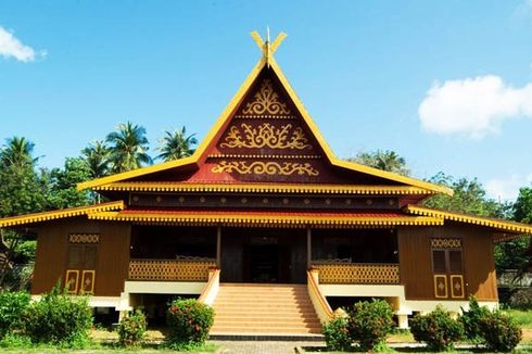 Rumah Salaso Jatuh Kembar, Rumah Adat Khas Provinsi Riau