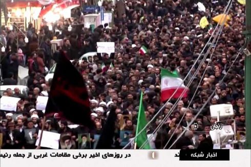 Garda Revolusi Iran Klaim Demo Anti-pemerintah Berakhir