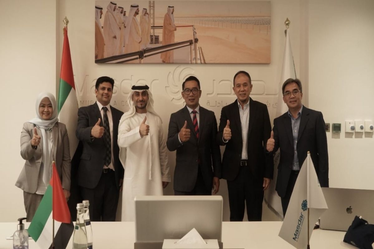 Gubernur Jawa Barat Ridwan saat melakukan kunjungan luar negeri ke Dubai beberapa waktu lalu. 