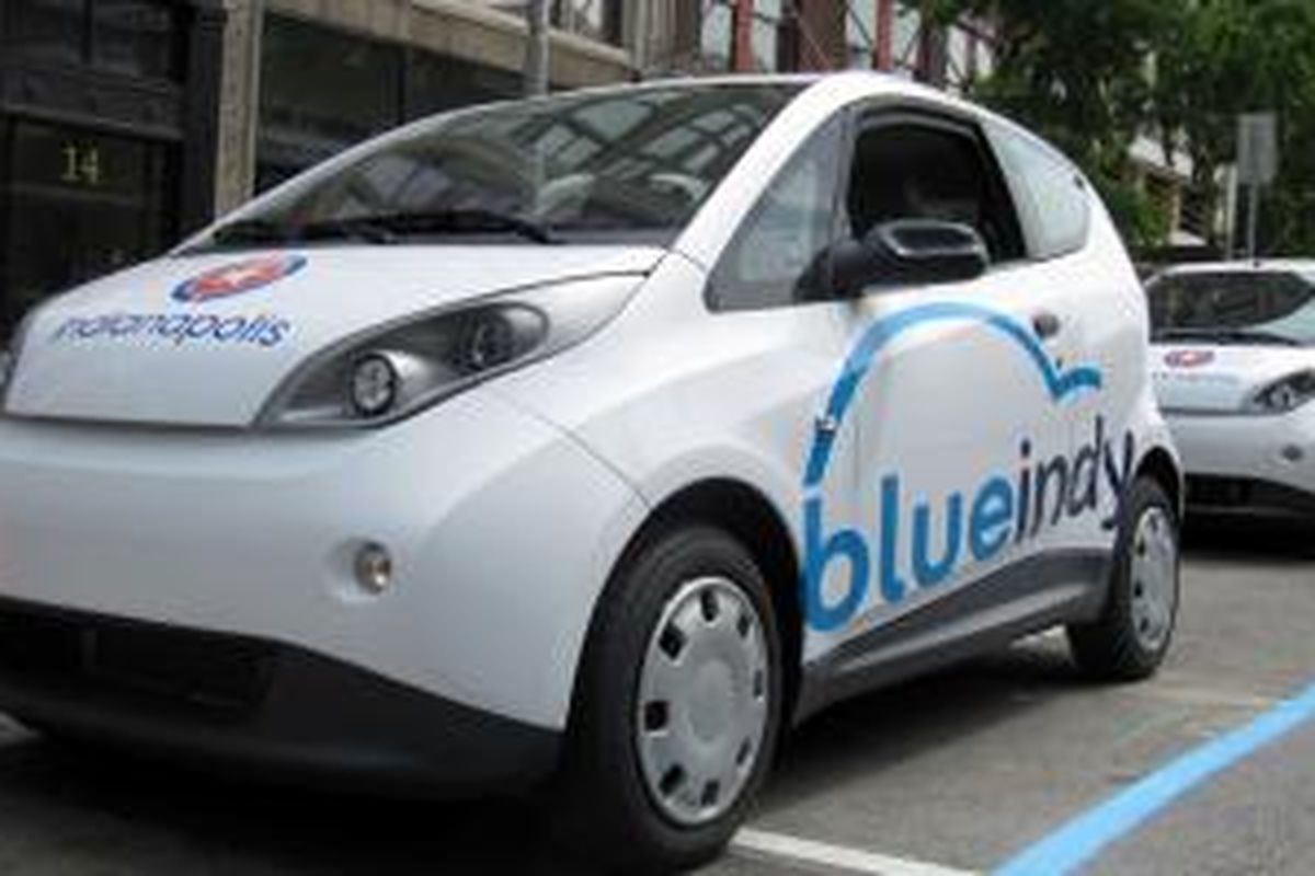 Mobil kota dua pintu hasil kolaborasi Bollore Group dengan Pininfarina.