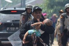 Kisah Herman Selamatkan Bayinya Saat Bentrok di  Rempang Batam: Anak Saya Enggak Bisa Bernapas, Tolong...