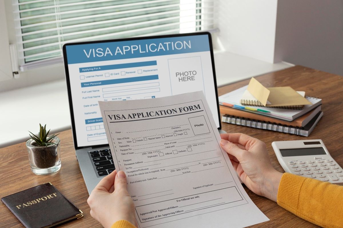 Ilustrasi pengajuan Visa.
