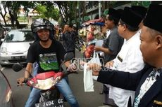 Ribuan Masker Gratis di Gresik, Satu Jam Ludes Diserbu Warga 