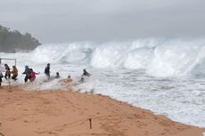 Gelombang Tinggi Terjang Pantai Selatan Yogyakarta, Ini Imbauan untuk Masyarakat