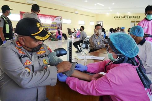 Stok Darah di Cianjur Krisis, Darah Polisi pun Disedot