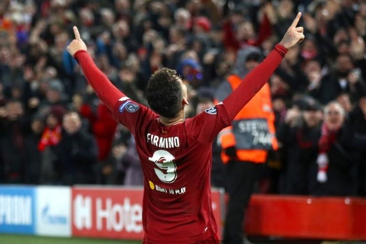 Penyerang Liverpool, Roberto Firmino