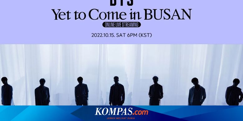 Yet to come in busan. BTS yet to come in Busan.