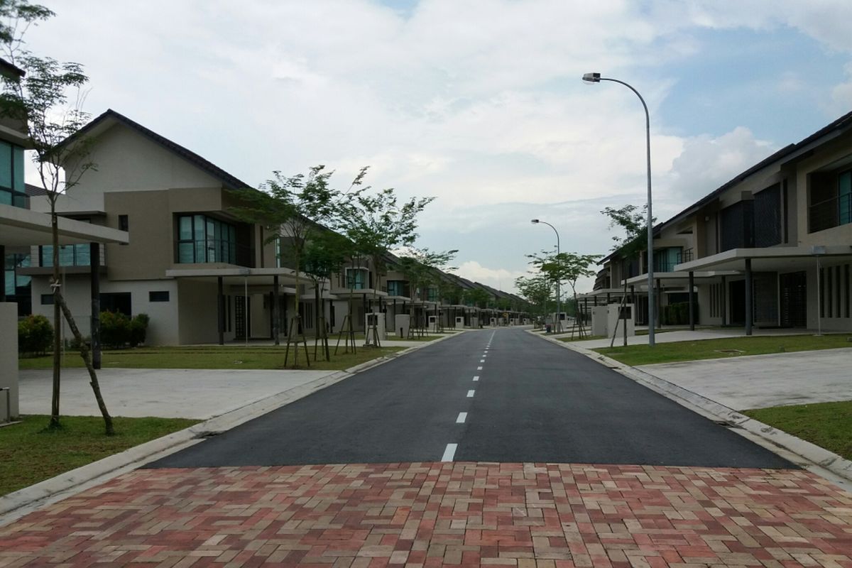 Klaster Bayou Creek di Iskandar, Johor Bahru, Malaysia.