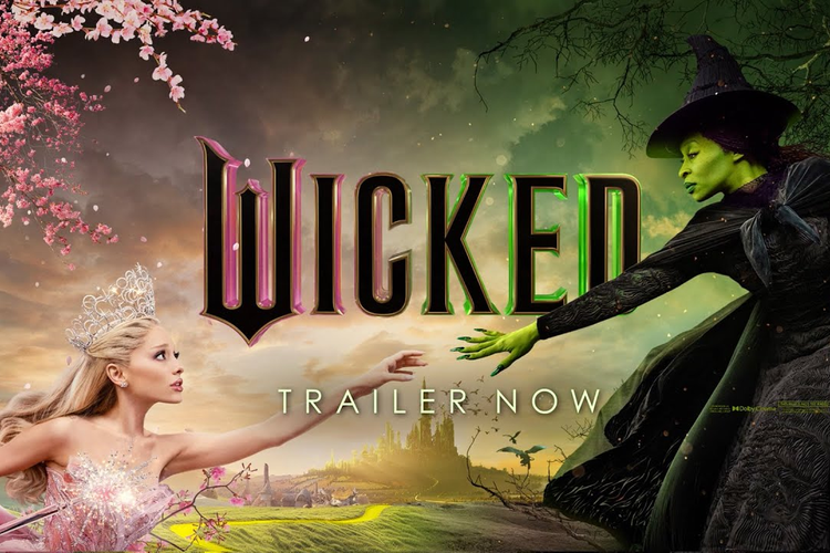 Sinopsi film Wicked yang dibintangi Ariana Grande.