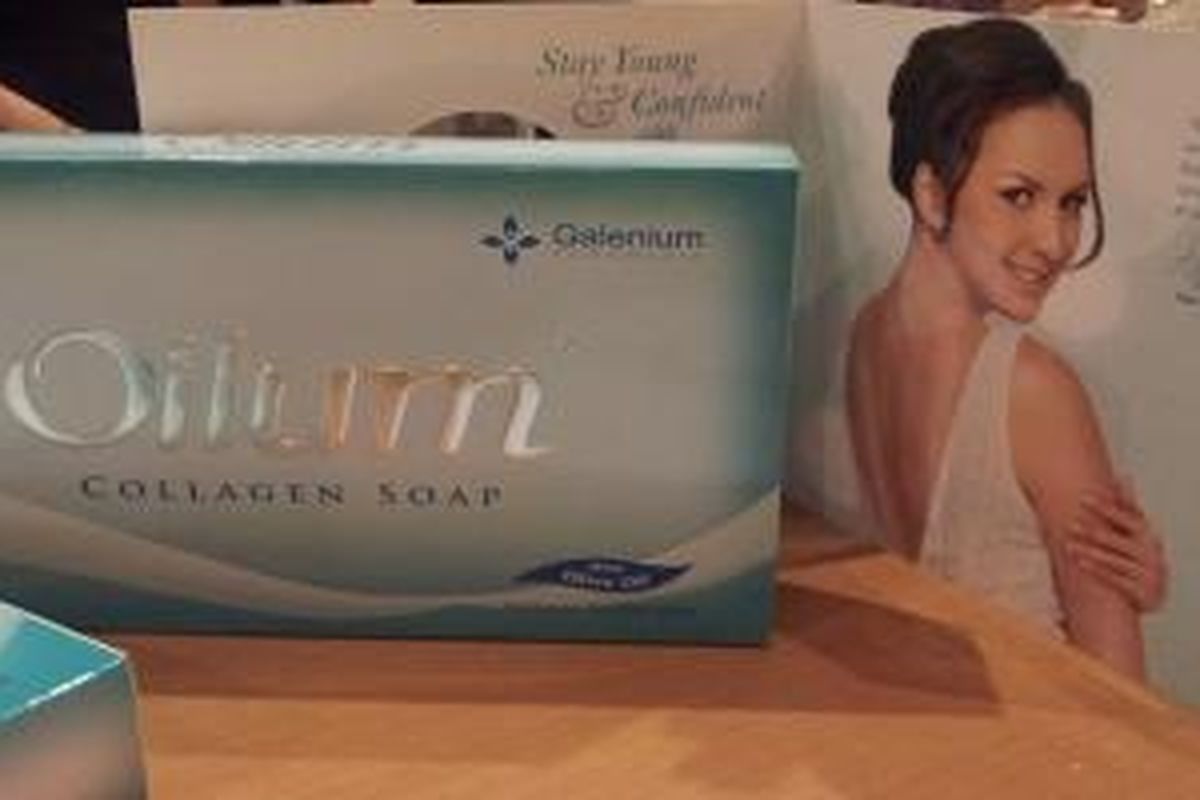 Oilum Collagen Moisturizing Soap and Skin Brightening Scrub Soap