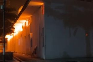 Kompleks Kantor Gubernur Kalteng Kebakaran, Api Melahap Gedung Biro Kesra