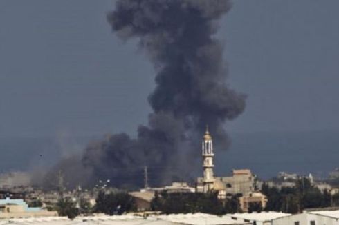 Diserang Roket, Israel Balas Gempur Jalur Gaza dengan Jet Tempur