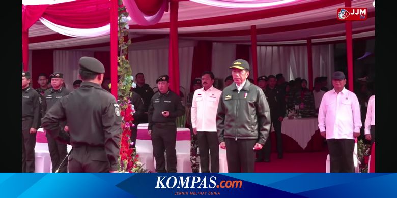 Jokowi dan Prabowo Berlayar Tumpangi KRI dr. Radjiman Wedyodiningrat