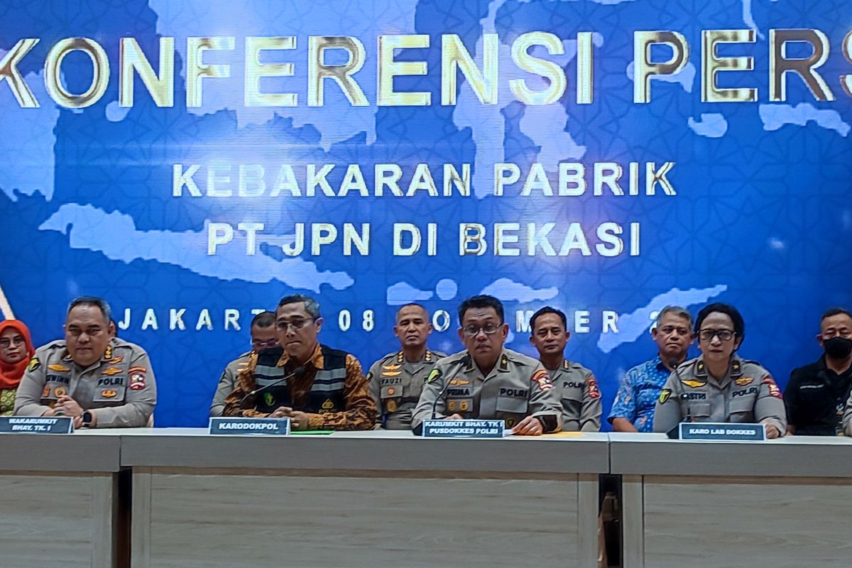 RS Polri Terima 4 Jenazah Korban Kebakaran di Tanjung Priok untuk Identifikasi