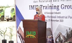 Menteri Ketenagakerjaan RI Resmikan Training Ground PT IMIP di Sulawesi Tengah