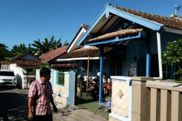 Rumah kontrakan Bambang S Adi, Nahkoda KMP Rafelia 2 yang dinyatakan hilang sejak Jumat (4/3/2016)