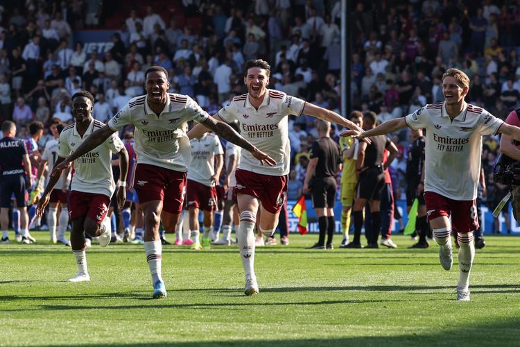 Hasil Crystal Palace vs Arsenal 1-2: Akhir Sempurna Sang Juara