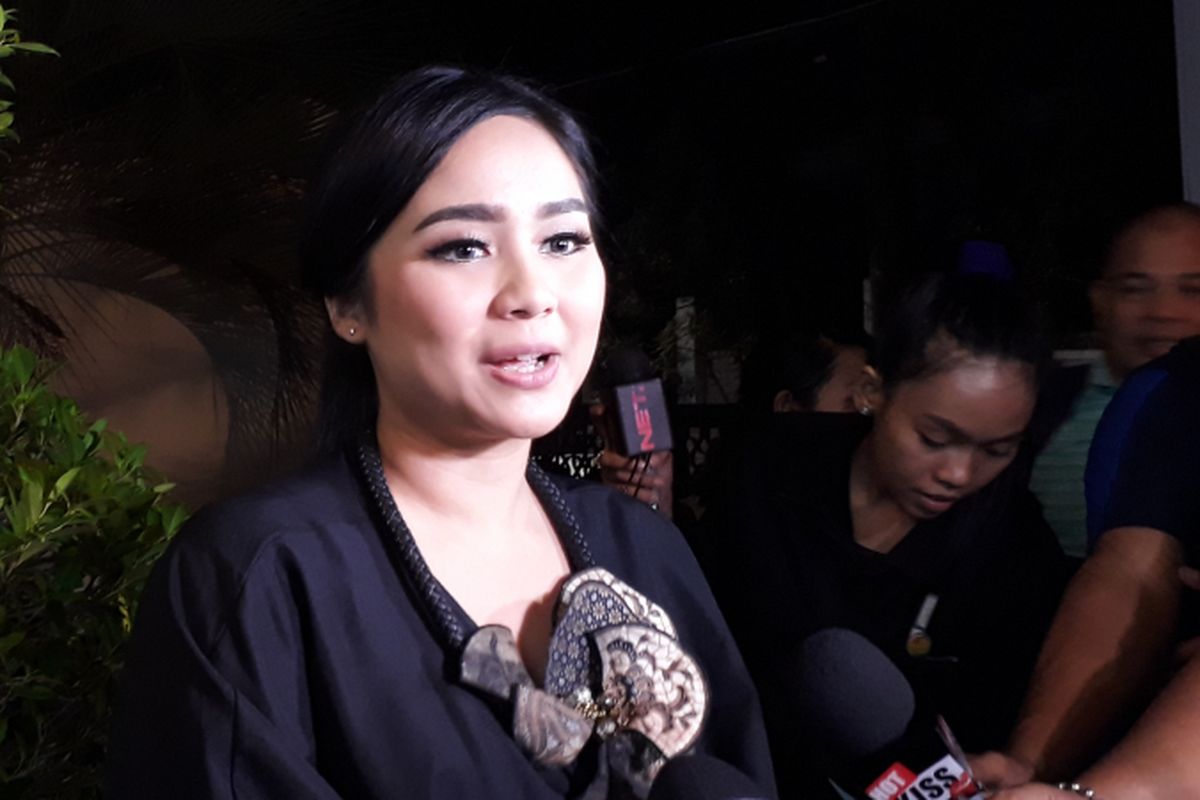 Gita Gutawa saat dijumpai dalam acara Kartini Masa Kini di Rumah Maroko, Menteng, Jakarta Pusat, Kamis (20/4/2017) malam.