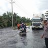 Banjir di Jalan Lintas Timur Sumatera di Riau, Motor Disarankan Tak Melintas 