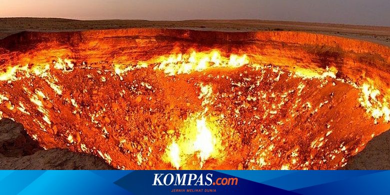 Dinilai Membahayakan, Api di "Pintu Neraka" Akan Dipadamkan