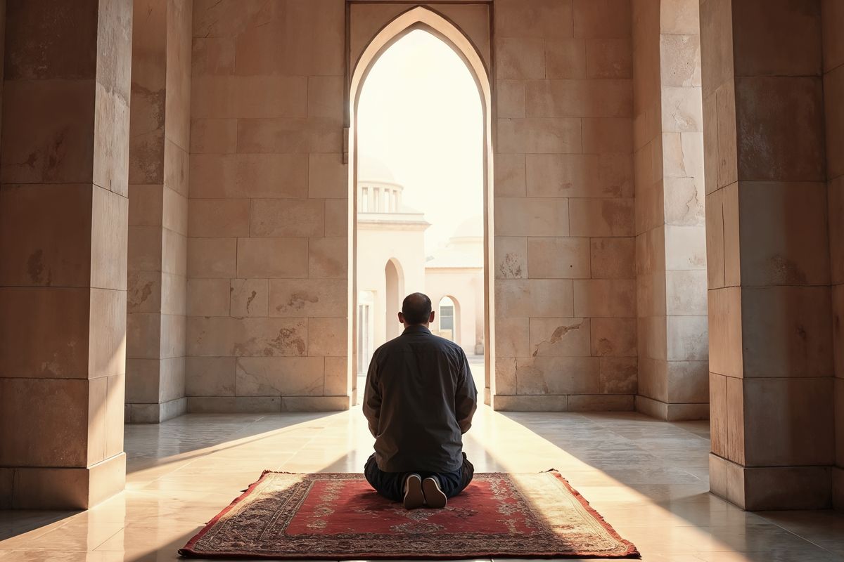 Ilustrasi sholat istikharah