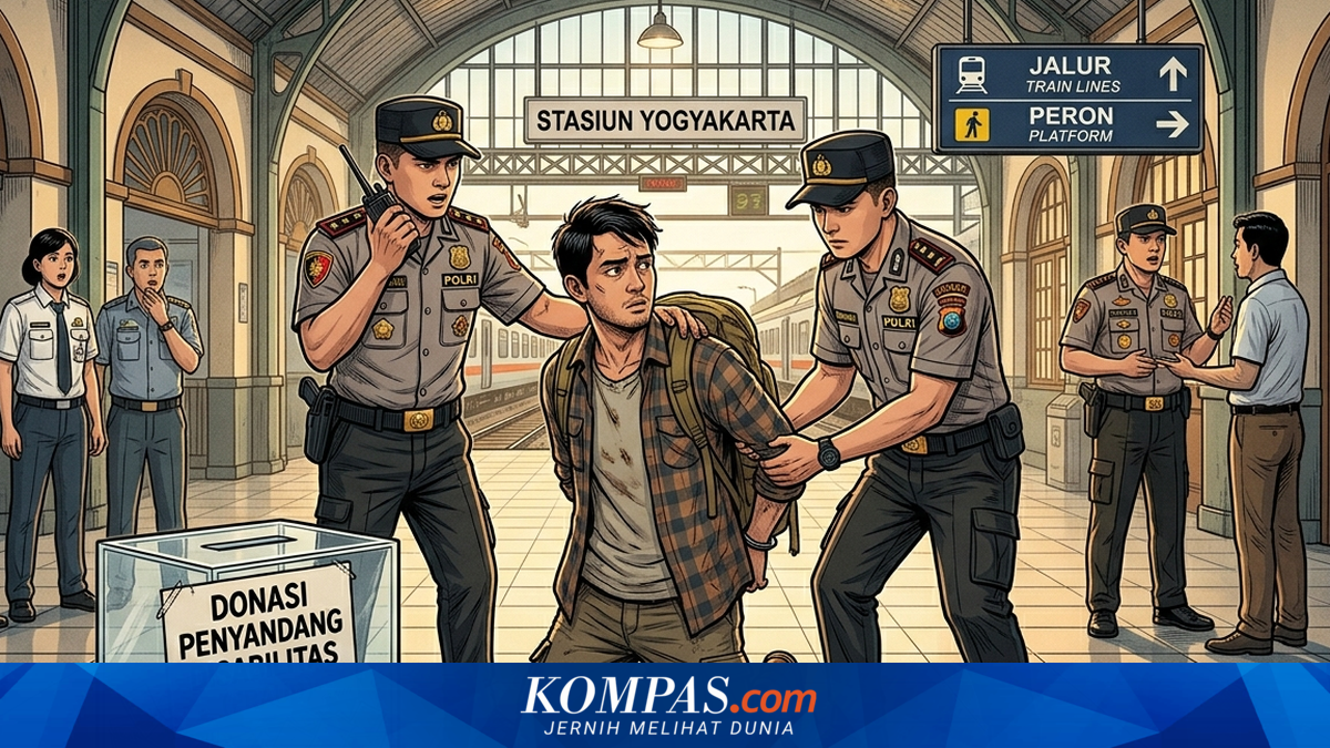 Polisi Amankan 5 Terduga Penipuan Donasi di Stasiun Tugu Yogyakarta ~RK

Sumber: