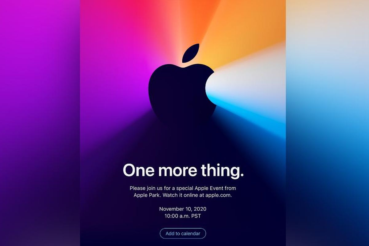 Apple Event 2020 bertajuk One More Thing