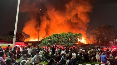 250 Bangunan Hangus Terbakar di Kemayoran Jakpus, 500 Orang Kini Mengungsi