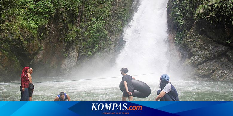 Air Terjun Haratai Magnet Wisata Loksado Halaman All Kompas Com