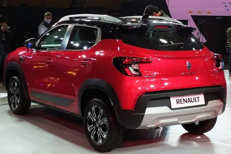 Tampilan belakang Renault Kiger