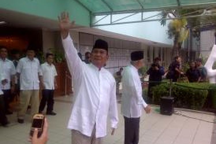 Bakal capres Partai Gerindra Prabowo Subianto