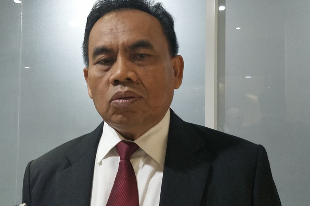 Sekretaris Daerah DKI Jakarta Saefullah di Balai Kota DKI Jakarta, Jalan Medan Merdeka Selatan, Senin (14/10/2019).