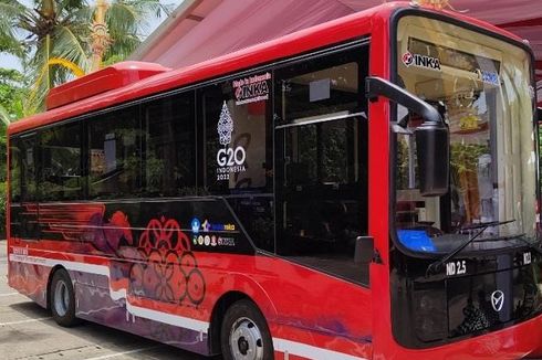 41 Unit Bus Listrik Digunakan Selama KTT G20, 30 Buatan Indonesia