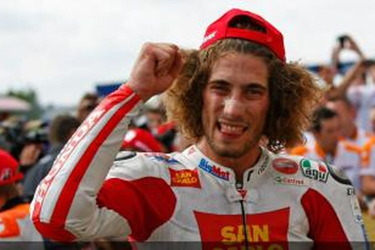 Mantan pebalap asal Italia, Marco Simoncelli.