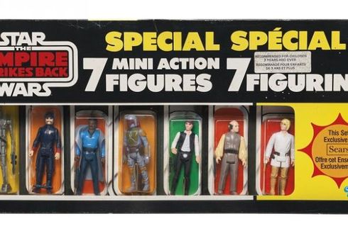 Dijual, Ratusan Mainan Lawas Bertema Star Wars 