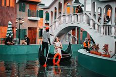 Mau Naik Perahu seperti di Venesia? Coba ke Dusun Semilir Eco Park