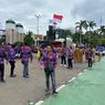 Massa Perangkat Desa yang Demo di Depan Gedung DPR Membubarkan Diri, Jalan Gatot Subroto Kembali Dibuka