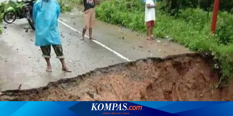 Sungai Meluap, Jalan Penghubung 2 Kecamatan di Maluku Tengah Ambles - Vimarsana News