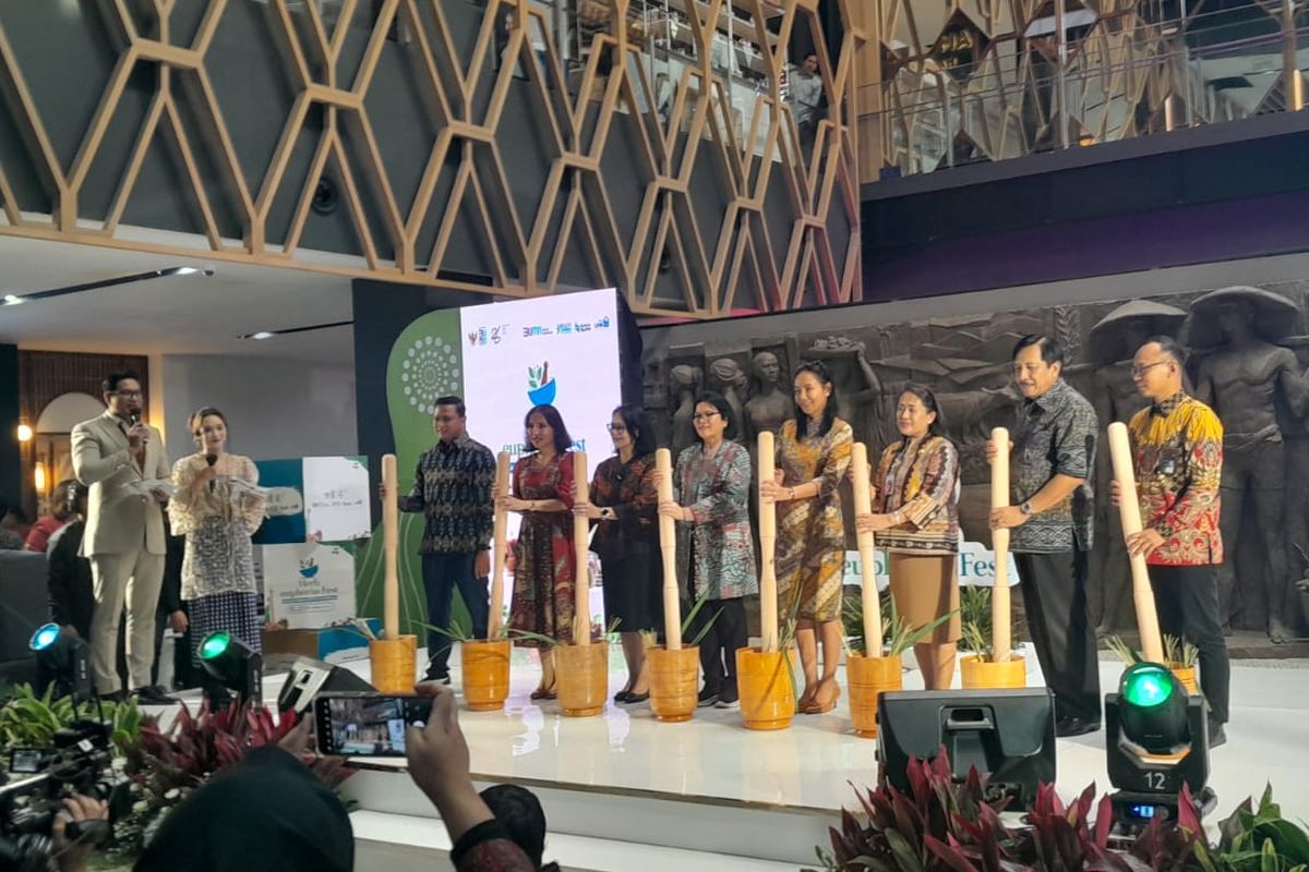 Opening Herb Euphoria Fest 2024 di Sarinah, Jakarta