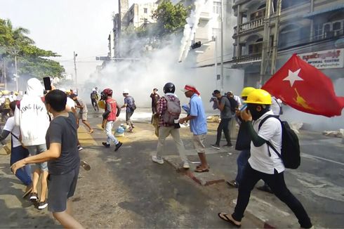 Korban Kudeta Myanmar Bertambah, Dua Orang Tewas Salah Satunya Ditembak di Dada