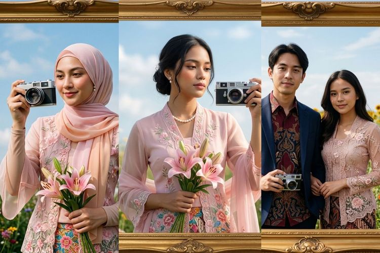Prompt AI Edit Foto Estetik Pakai Kebaya untuk Hari Kartini dengan Vibes Elegan dan Anggun