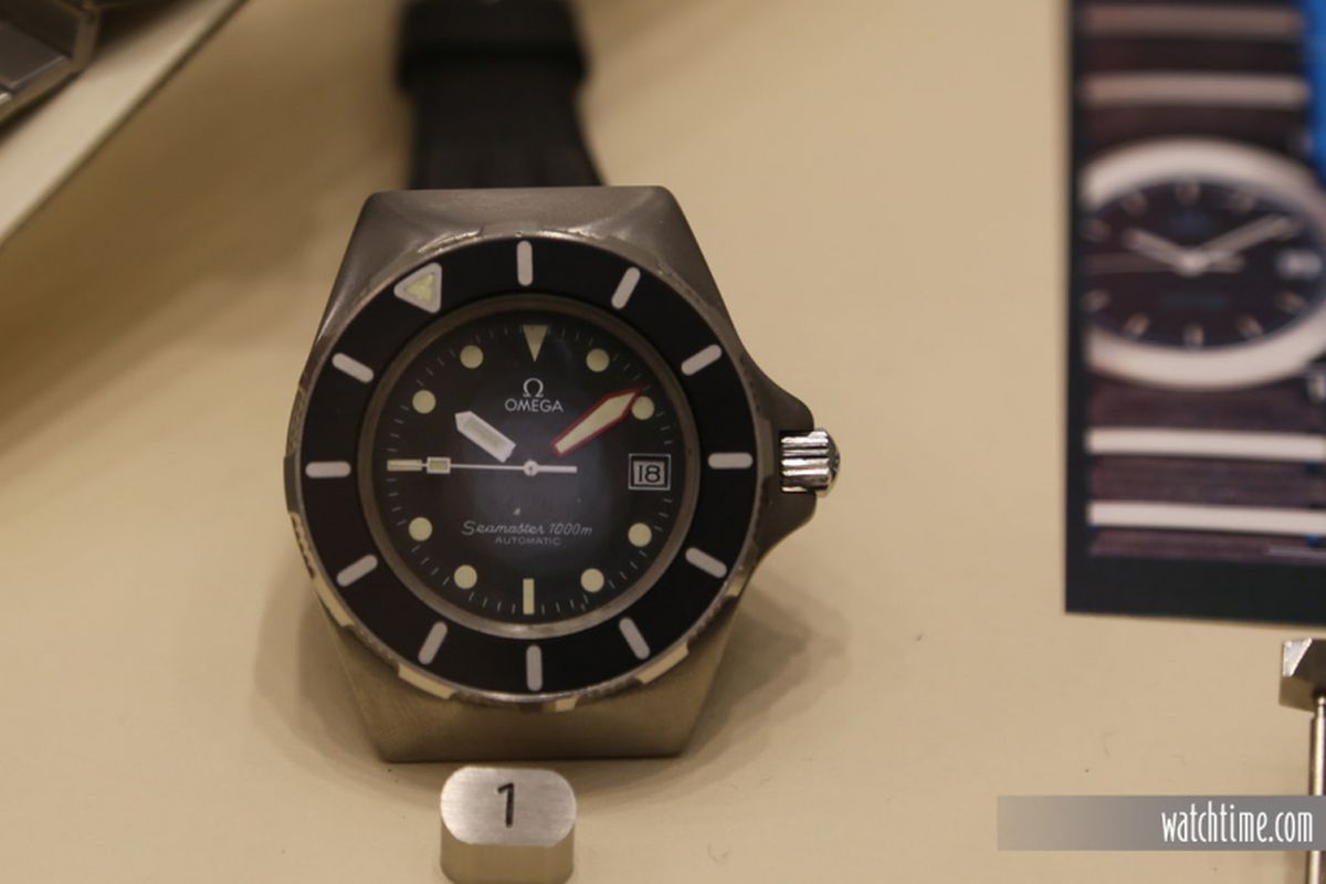 Variation of a Seamaster 1000 prototype with titanium case and bracelet