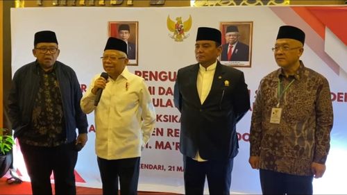 Wapres Ma'ruf Amin Anggap Wajar Hasil Pemilu Digugat ke MK