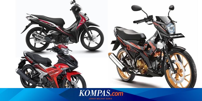  Daftar Harga Motor Bebek  pada Maret 2018